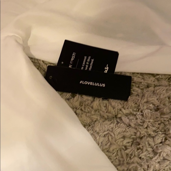 LULUs white dress ✨ - Picture 4 of 4